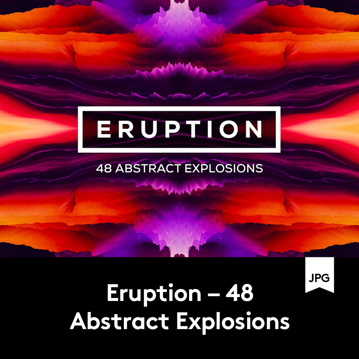 48款潮流抽象炫彩爆炸炸裂创意海报设计背景图片素材 b2021050801