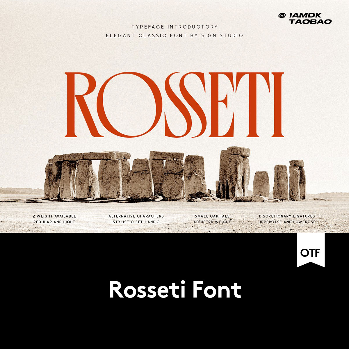 高级经典优雅英伦欧风杂志海报标题Logo标志设计衬线英文字体下载