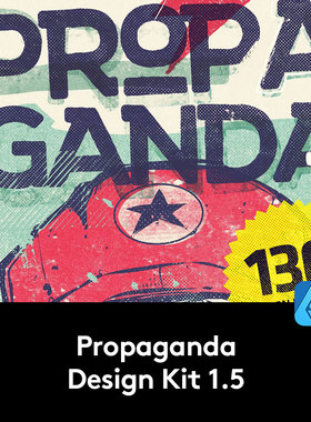 粗糙丝网印颗粒噪点艺术绘画效果Affinity Designer笔刷样式素材