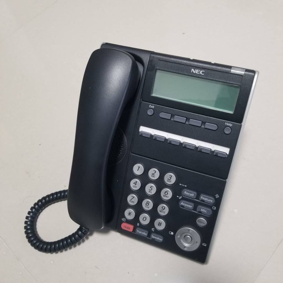 NEC 程控电话交换机 IP话机 DT700 ITL-6DE-IP(BK)TEL