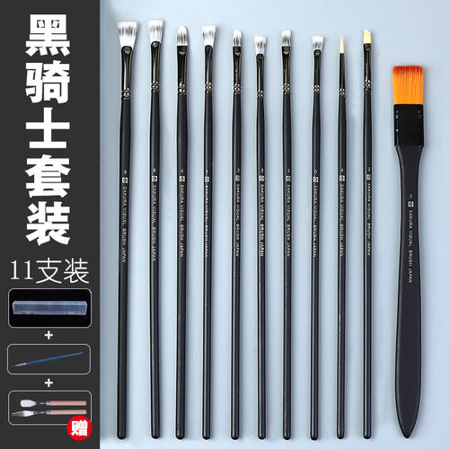 樱花尼龙油画风色彩联考水粉笔