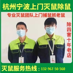 杭州上门灭鼠服务专业除鼠捕鼠神器消杀除四害家庭抓老鼠公司宁波