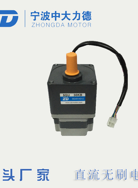 24V 200W直流无刷Z5BLD200-24GU-5GU30KB无人车直流无刷减速电机