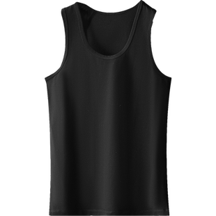 莫代尔背心男夏季外穿薄款速干健身抗菌防螨运动坎肩冰丝无袖t恤