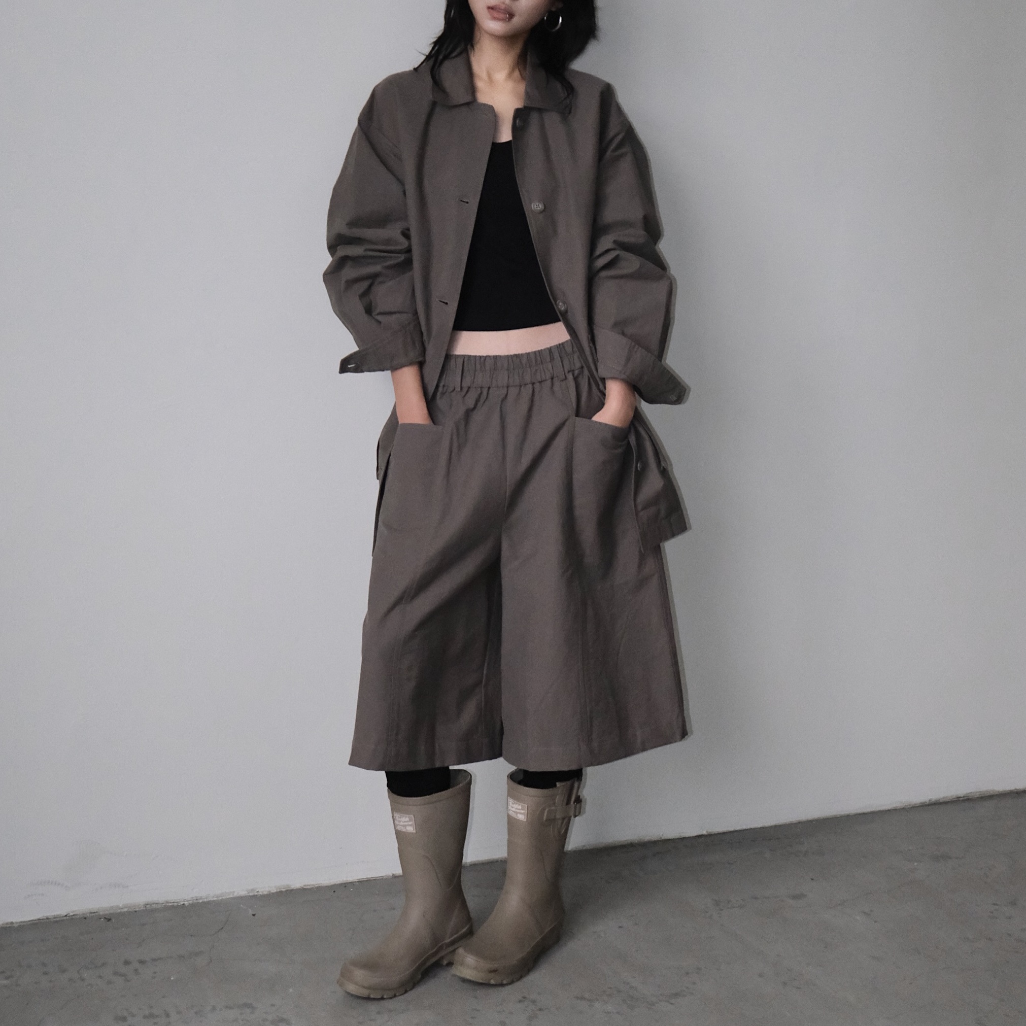 Vesca极简复古设计小众外套