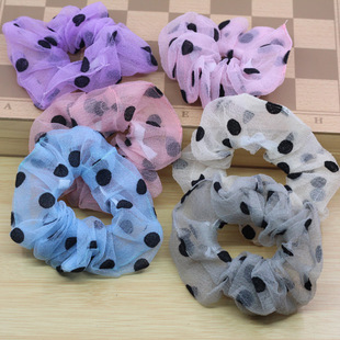 大波点粗头绳猪大肠发圈格子ins网红肥肠brandy发圈bm大肠