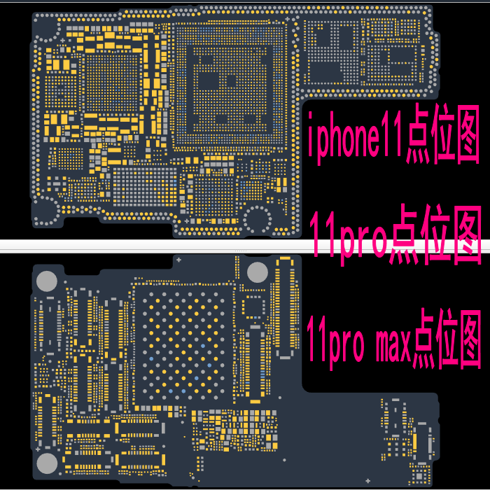 手机维修点位图/一线通/IPAD点位图/11-11promax点位图/mini点位