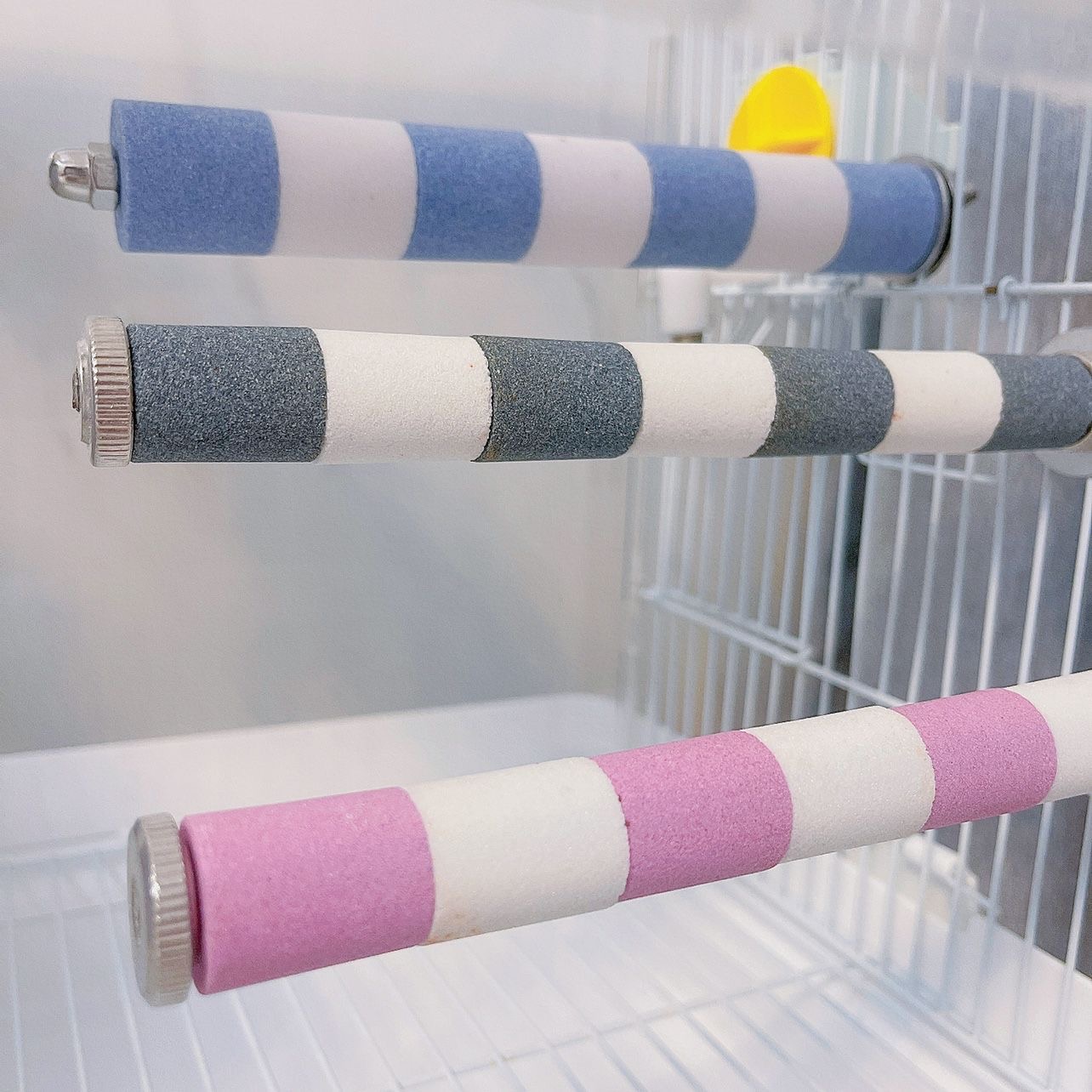 鹦鹉磨爪棒磨砂小鸟笼站杆站棍架不锈钢玄凤专用牡丹磨嘴牙石用品