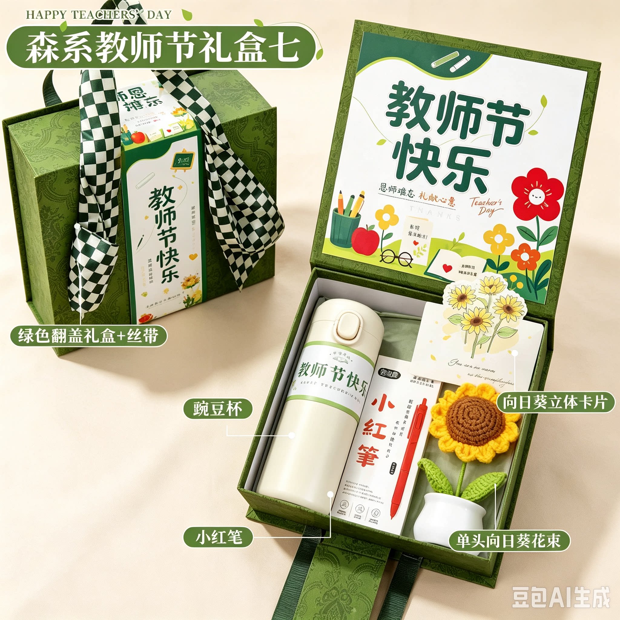 小红书网红教师节礼品实用高档