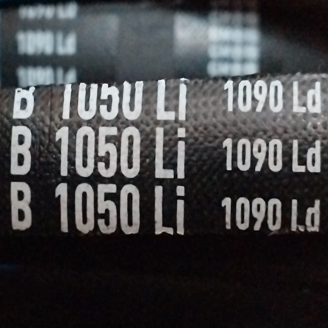 B1050Li1090Ld三力士三角带耐用