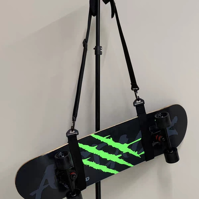 Arckrokdyl陆地冲浪板长版单肩斜挎双翘板电动滑板单板滑雪板背带