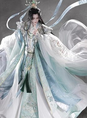 仙尊感大袖国风汉服仙服