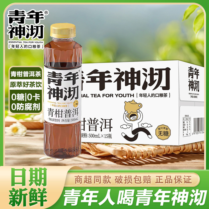 年轻人的口粮茶500ml茶饮料