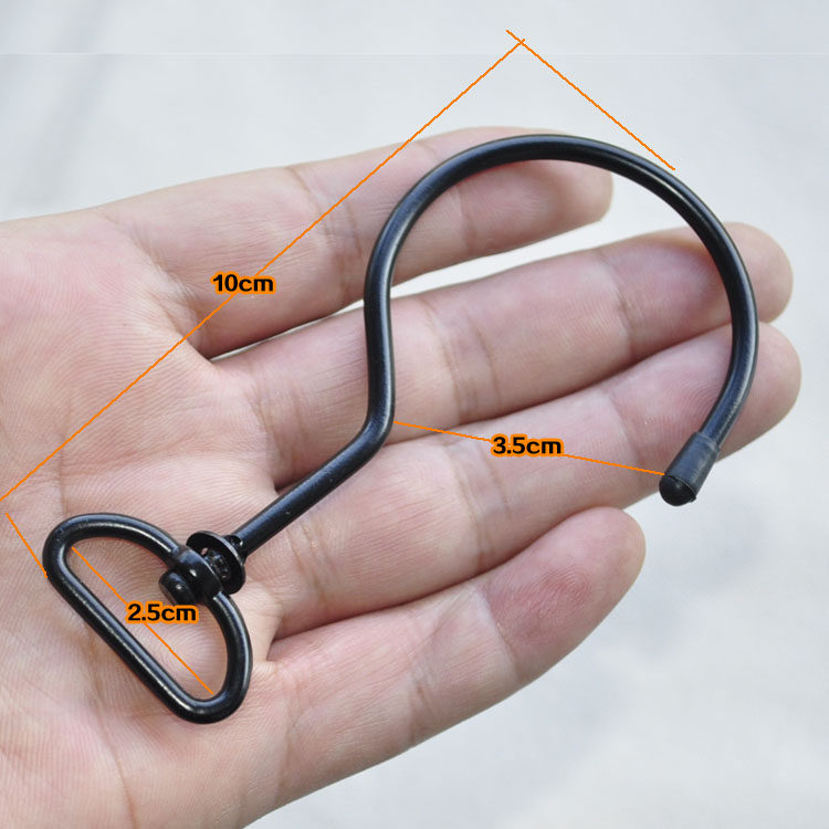 可旋转 三角钩 S型钩 挂勾挂钩 捆绑带钩子 衣帽钩  金属S钩 S勾