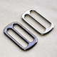 背袋扣具辅料口子扣日字扣 内径3.2 3.8cm金属箱包配件 三档扣