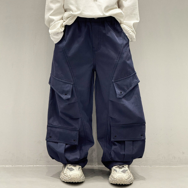 宝多童装男童秋装裤子2025新款儿童运动裤春秋款休闲裤潮100-180