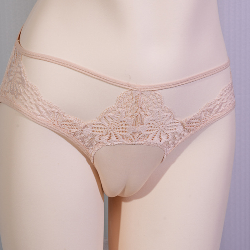 男扮女装隐藏下体伪娘变装内裤