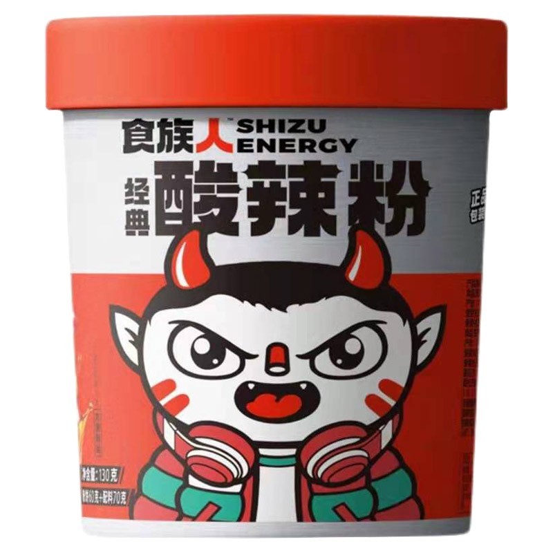 4桶起包邮食族人酸辣粉麻辣爆肚粉螺蛳粉红薯粉条丝速食桶装