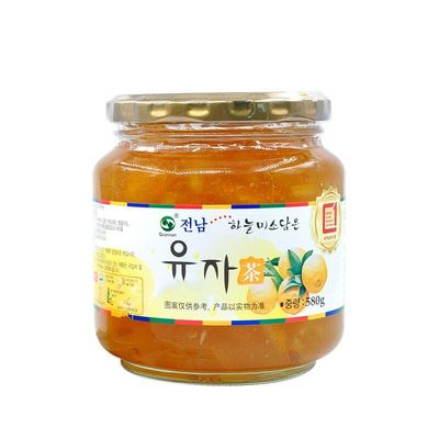 包邮韩国进口全南580g蜂蜜柚子茶