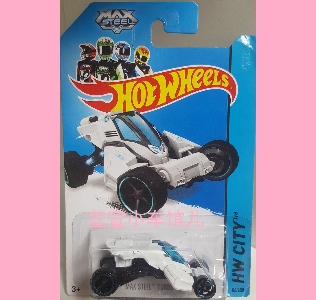 风火轮HOTWHEELS MAX STEEL TURBO RACER 钢铁骑士 跑车 1:64车模