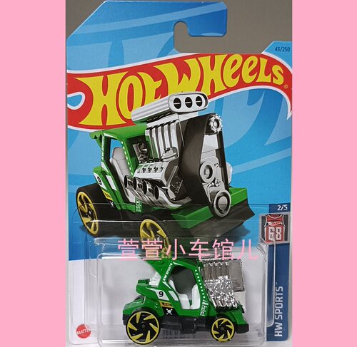 风火轮HOTWHEELS 原创 TEE'D OFF 2 高尔夫球车1:64合金车模 玩具