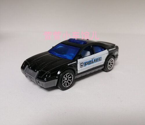 火柴盒MATCHBOX 警车POLICE CAR 开盖活动 1:64合金车模玩具 散车