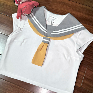 酒诗 Aqours 全员 JK制服 LoveLive! cosplay服装灰色短袖裙子