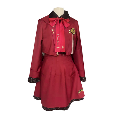 FGO日服FES11迦勒底学院制服红色