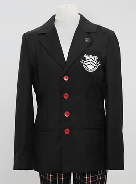 酒诗 女神异闻录P5雨宫莲芳泽霞秀尽COS服学院风校服修身dk制服