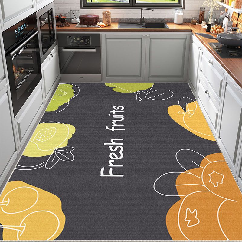厨房地垫地毯家用脚垫门垫防滑吸水卧室耐脏可裁剪大面积入户门垫