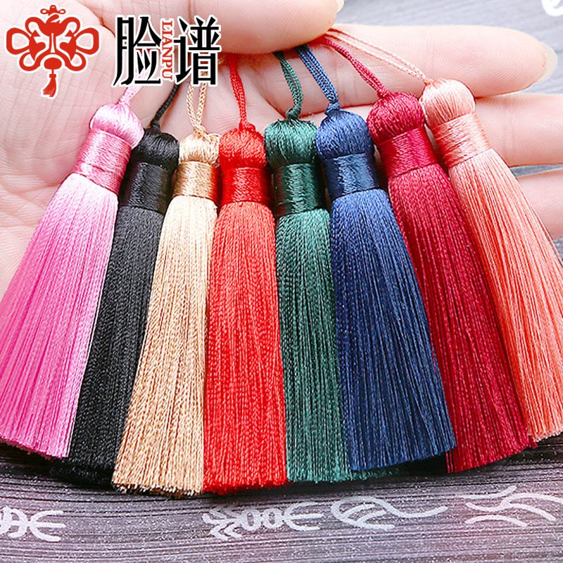 8CM Fat fringes Anti crease vertical Borneol tassels Hanging ear bookmark clothing Hairpin tassels Ears 32 colourin the Accessories/Fashion Jewelry,  DIY Fitting , Line  category - from Buy2taobao.com to provide professional Taobao agent buy service