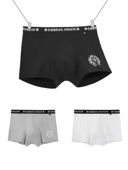CGYYDS Cross 80 Austrian Lanjing Modal Slogan Quick drying Breathable Antibacterial Flat Corner Underwear