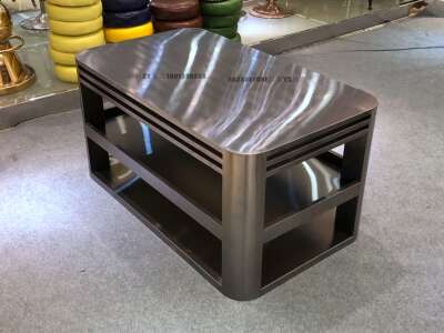 酒吧卡座不锈钢可定制蹦迪茶几
