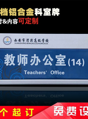 科室烤漆丝印医院人员去向提示牌