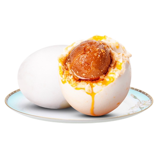 【红太阳】高邮咸鸭蛋红心流油80g*20枚咸蛋礼盒真空包装特产盐蛋