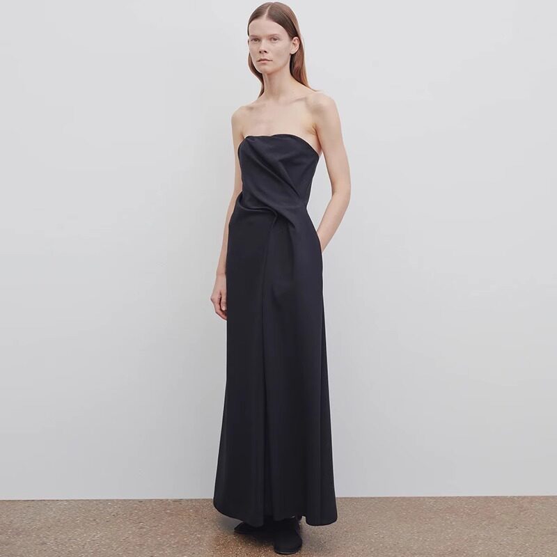 春夏新款裙子晚礼服无袖连衣裙女