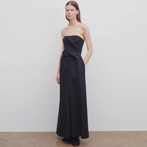 春夏新款裙子晚礼服无袖连衣裙女