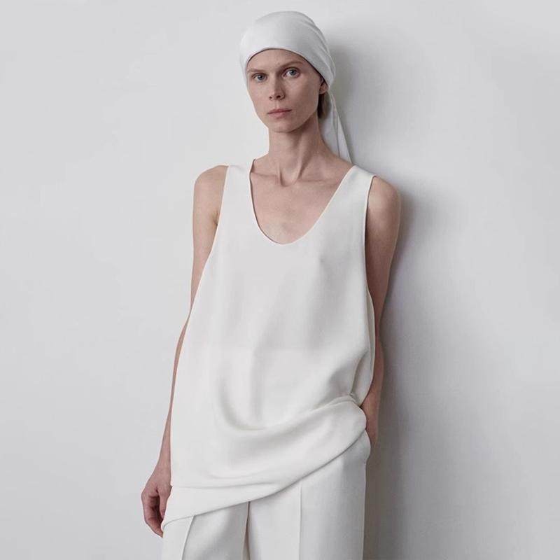 背心女宽松醋酸舒适上衣