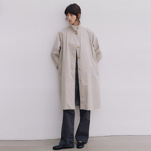 风衣外套女休闲中长款上衣