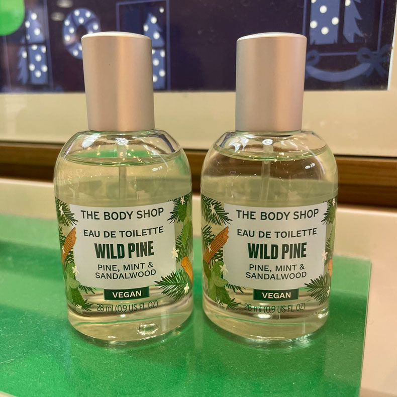 英国THE BODY SHOP圣诞限量版松香淡香水30 ML