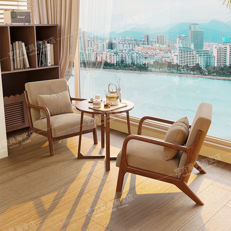 阳台网红一桌二椅休闲桌椅组合小桌椅三件套休息区布置2025新款,住宅家具,桌椅套件,淘宝优惠券,粉丝福利购,淘宝优惠卷