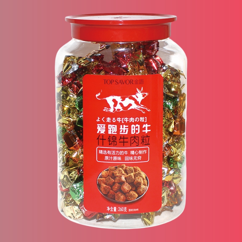 金语260g什锦牛肉粒