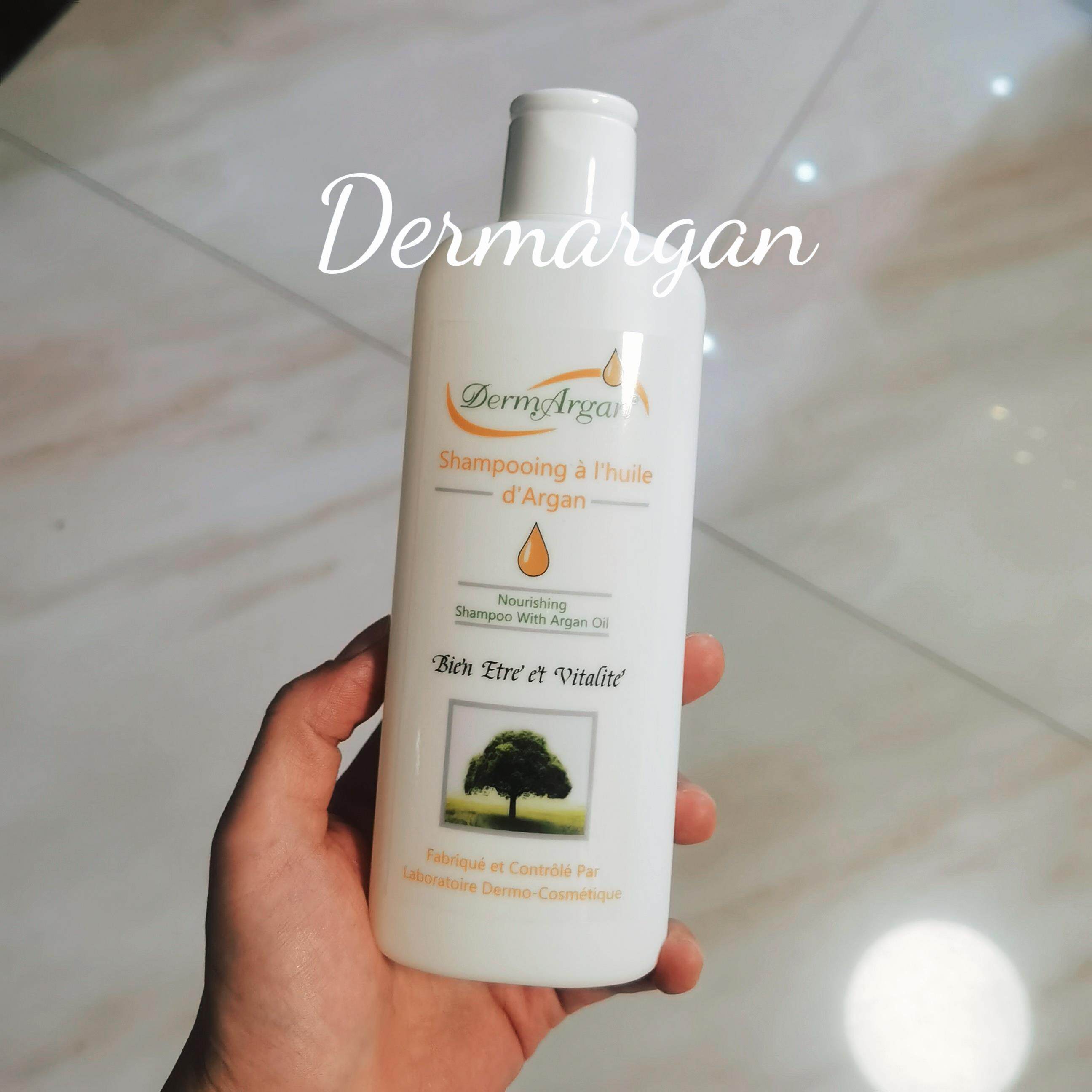 摩洛哥Dermargan油无硅油洗发水强韧丰盈柔顺200ml