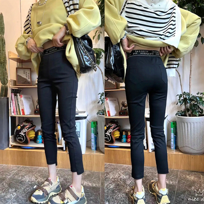 超薄新款纸皮裤女2024夏季面膜裤