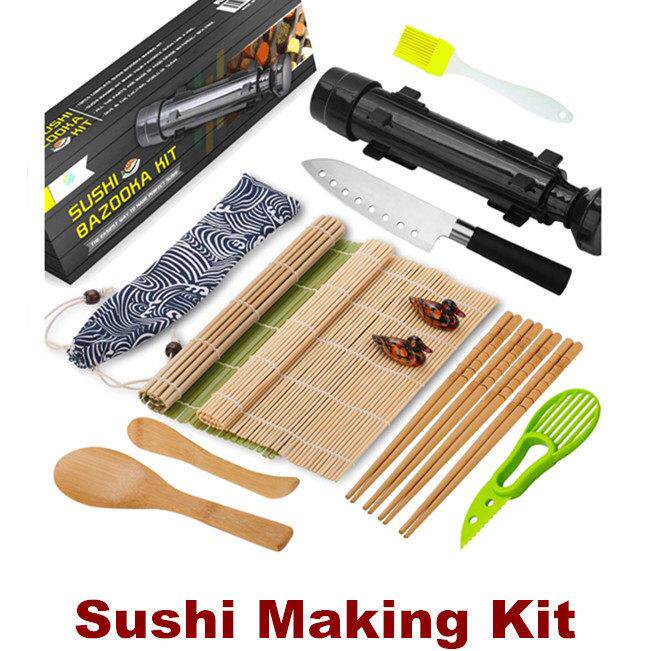 Sushi Making Kit Bazooka Roller Set Maki Roller Machine