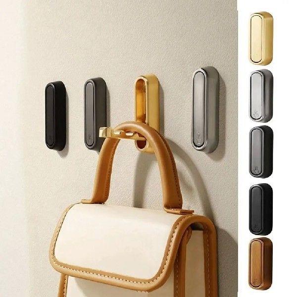 New Zinc Alloy Folding Wall Hook Wall Mount Durable Coat