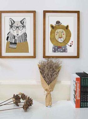 Picture solid decoration solid wood phase frame wall A1 A2