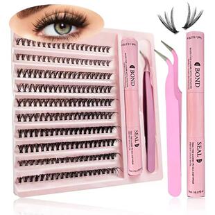 Lashes Clusters Set Extensions Kit Fake eyelashes Mix Lash C