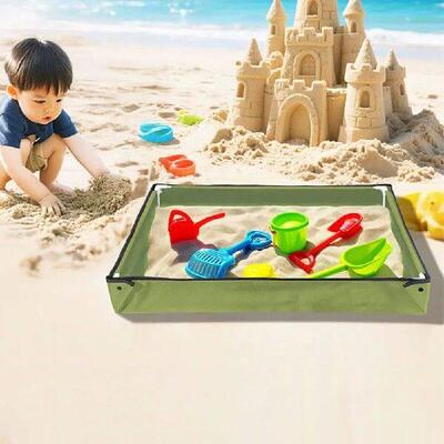 Portable Shower Pan with Drain Hose Foldable Shower Base