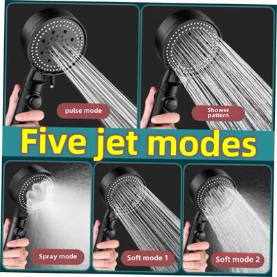 新款 head set wall bathroom shower hose花洒/淋蓬头